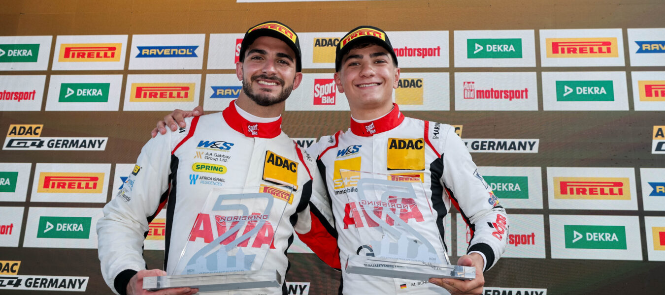 ADAC GT4 Germany, 3. + 4. Rennen Norisring 2026 #30 Porsche 718 Cayman GT4 RS Clubsport, Avia W&S Motorsport: Maximilian Schreyer, Alon Gabbay - picture by Gruppe C Photography